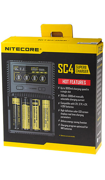 Nitecore Intellicharger SC4 3A Charger